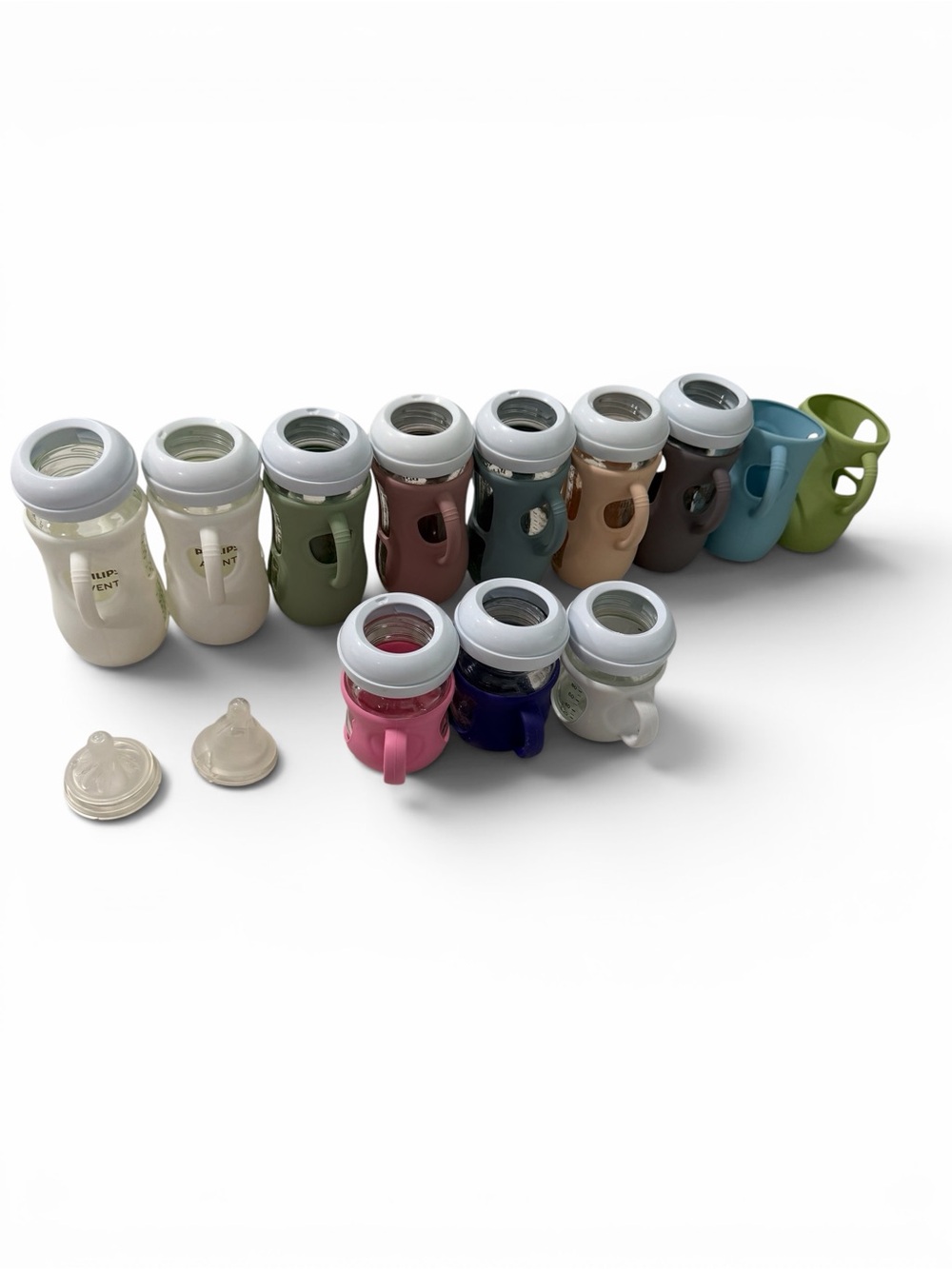 Multi-Color Silicone Bottle Sleeve (Assorted Colors)